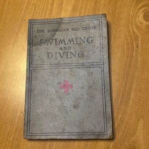 The American Red Cross Swimming And Diving Paperback Book 1938